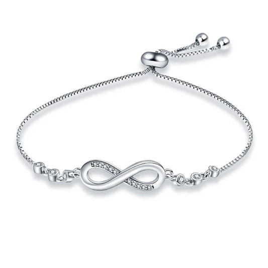 Pulsera amor eterno Francia Plateado sterling